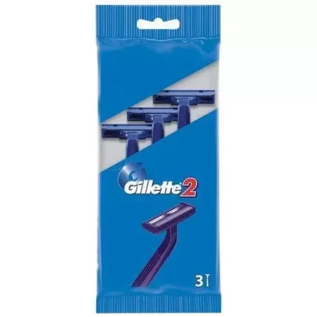 Бритвенный станок одноразовый Gillette, 2 лезвия, 1шт