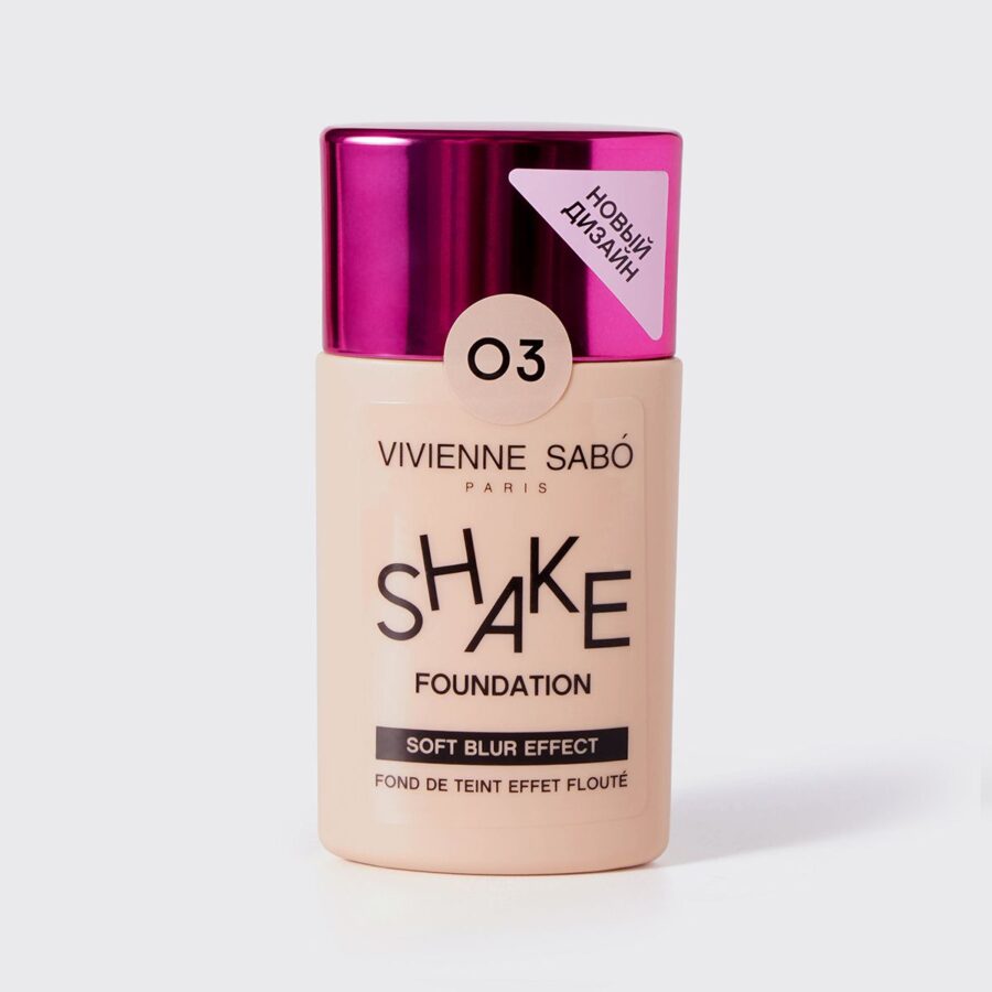 Тональный крем для лица VIVIENNE SABO Shake Foundation 25мл, т.03