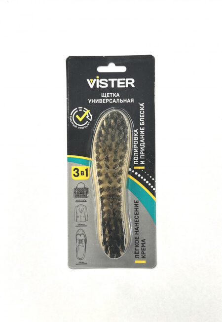 Щетка для обуви и одежды  Vister 12см