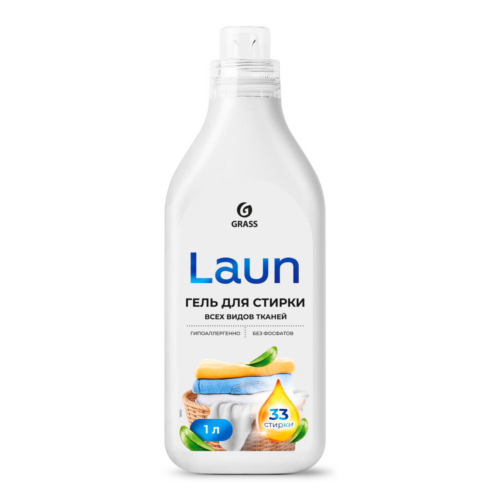 Гель для стирки LAUN для всех видов ткани 1л