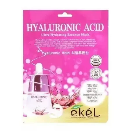 Маска для лица с гиалуроновой кислотой Ekel «Ultra Hydrating Essence Mask Hyaluronic Acid», 25 мл