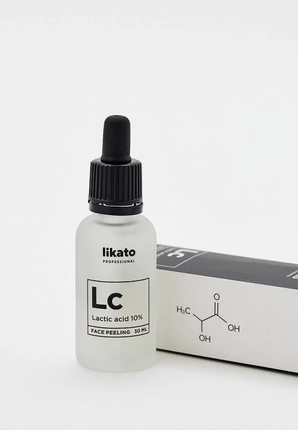 Пилинг для лица LIKATO PROFESSIONAL с молочной кислотой 10%, 30мл