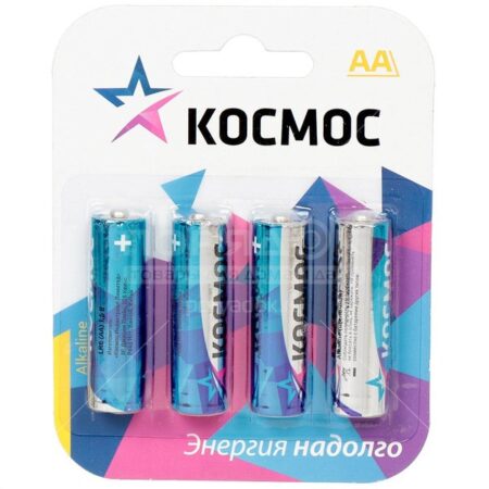 Батарейки КОСМОС LR6 AA 4шт