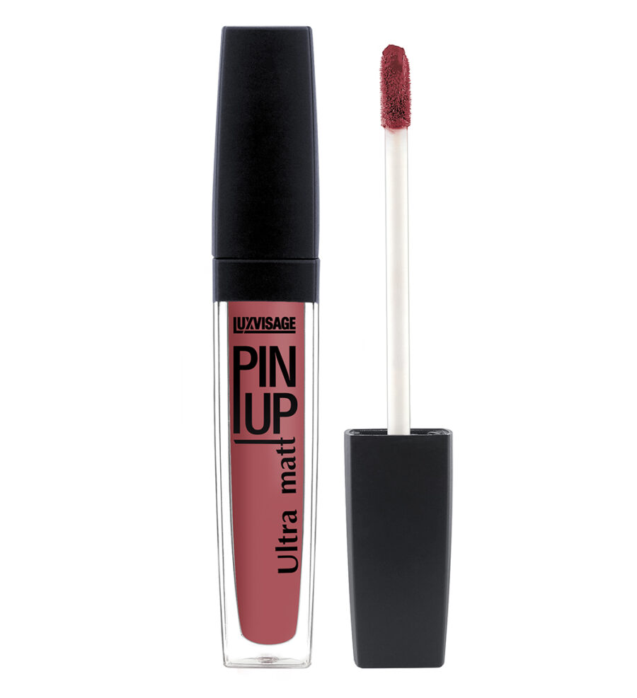 Блеск для губ LUXVISAGE Pin Up Ultra Matt матовый финиш, стойкая формула т.33