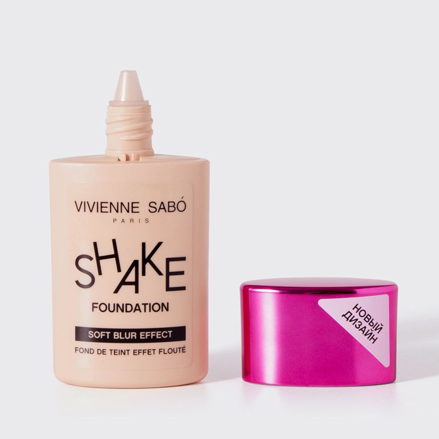 Тональный крем для лица VIVIENNE SABO Shake Foundation 25мл, т.01