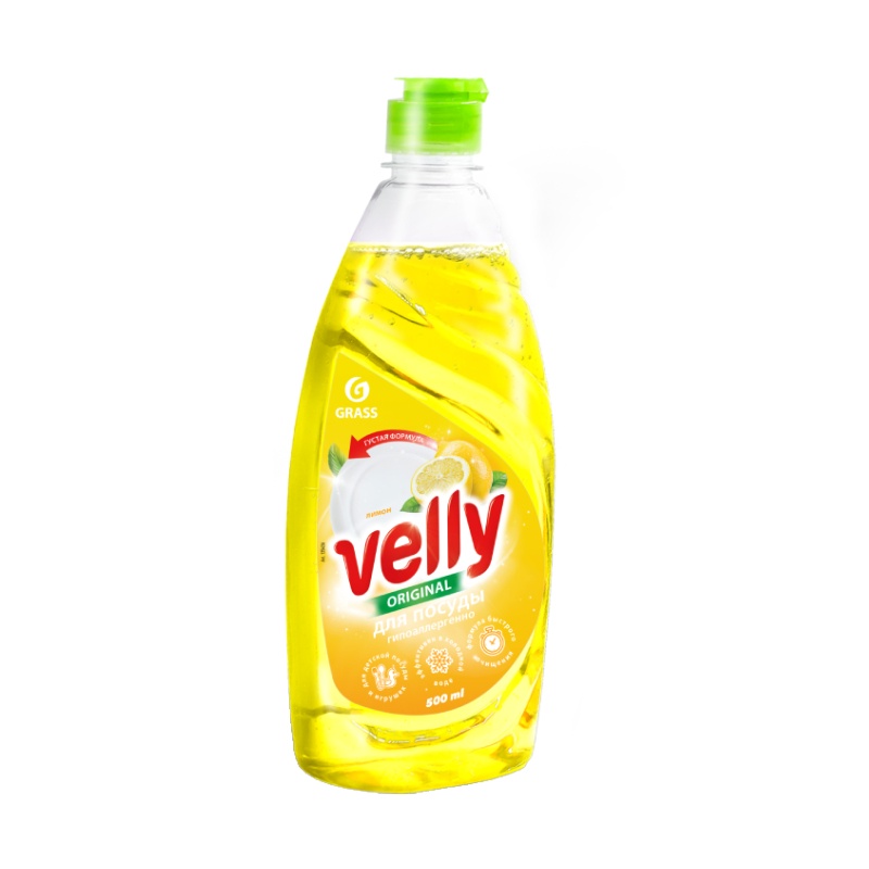 Средство для мытья посуды GRASS Velly Лимон 1л