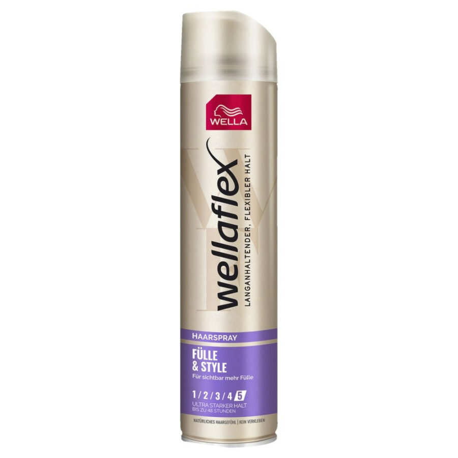 Лак для волос WELLA Wellaflex Fulle & Style для тонких волос сверхсильной фиксации (5), 250 мл