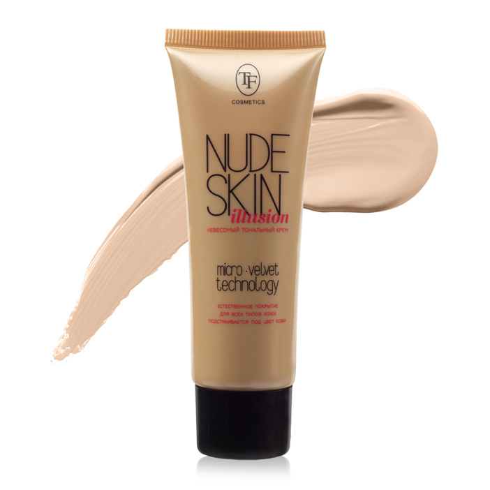 Тональный крем для лица TRIUMPH Nude Skin Illusion т.101