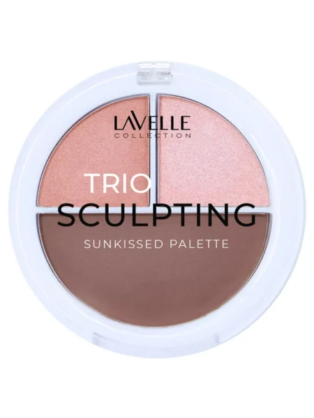 Палетка для контуринга лица LAVELLE COLLECTION Sunkissed Trio