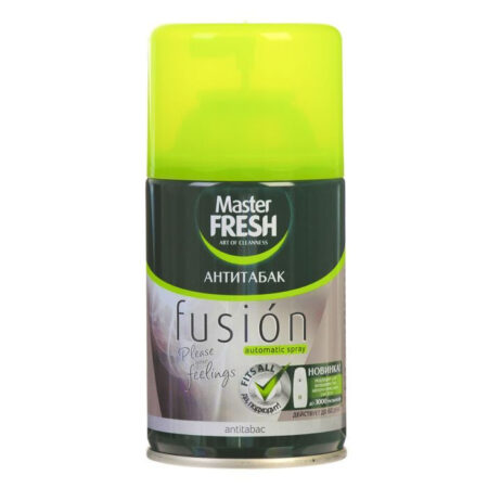 Освежитель воздуха MASTER FRESH Fusion Антитабак сменный баллон 250мл