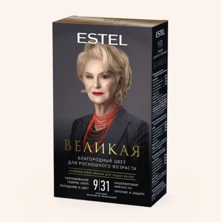 Крем-краска для волос ESTEL Великая 9/31 блондин золотисто-пепельный