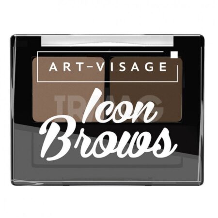 Тени для бровей ART-VISAGE Icon Brows двойные т.101