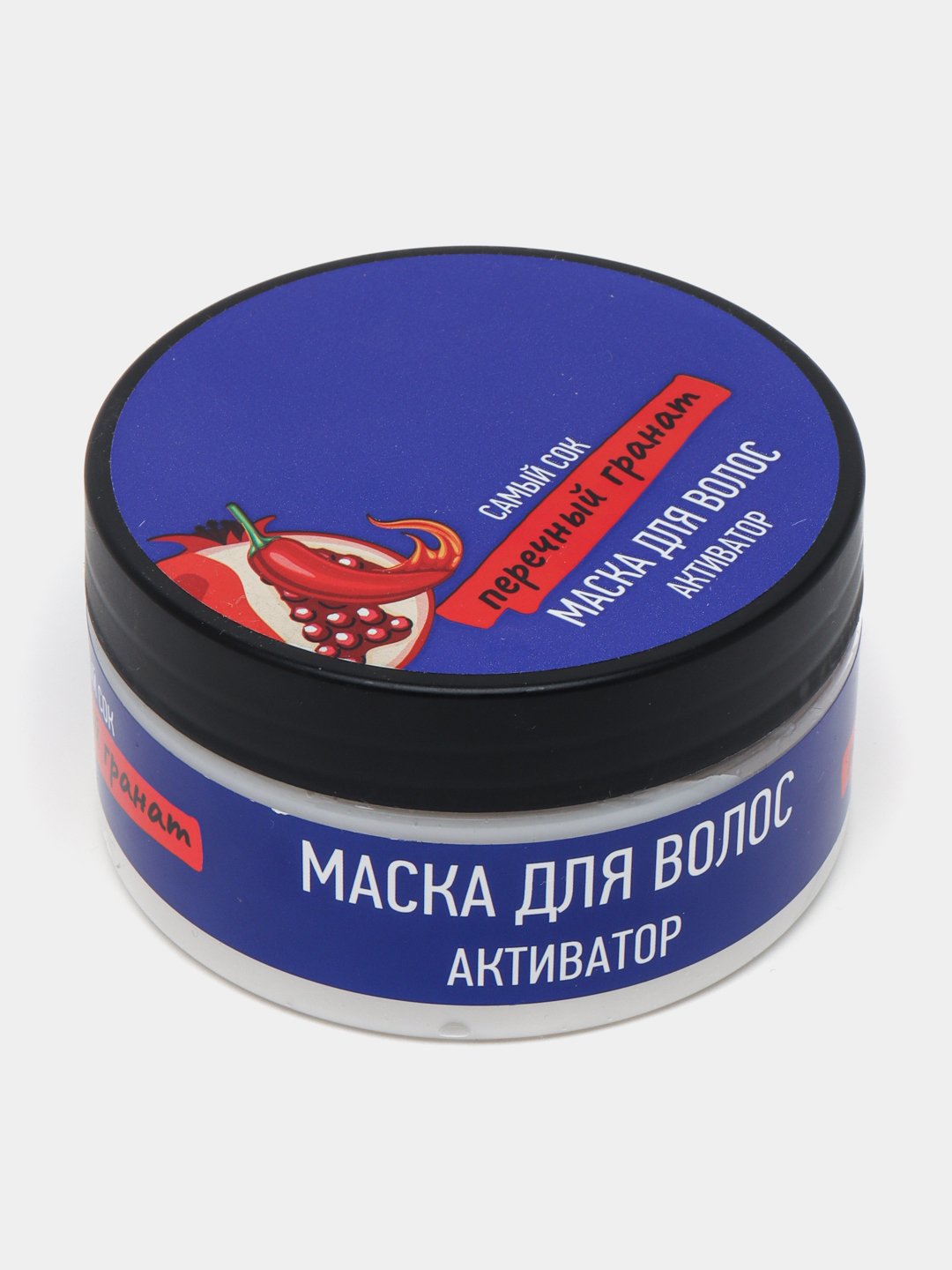 Маска для волос САМЫЙ СОК Перечный Гранат с красным перцем и кератином 200мл