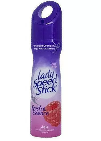 Lady Speed Stick дезодорант-антиперспирант для женщин «Fresh & Essence Juicy Romance. Малина» спрей, 150 мл