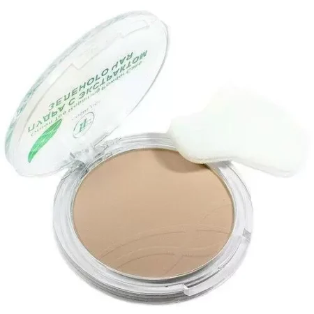 TF Cosmetics Компактная пудра с экстрактом зелёного чая 05 Естественный беж
