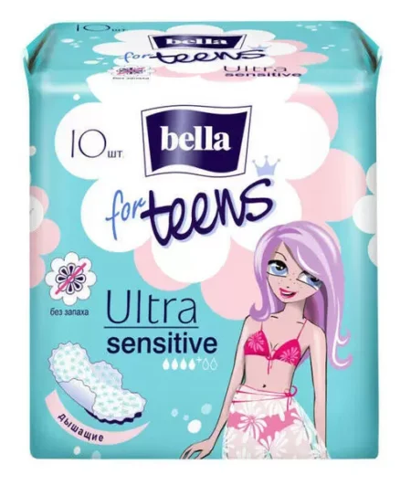 Прокладки bella FOR TEENS Ультра Sensitive 10шт