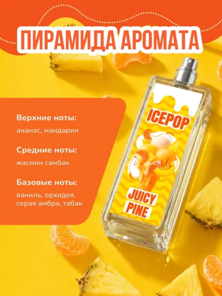 Парфюмерная вода женская ICEPOP Juicy Pine 50 мл