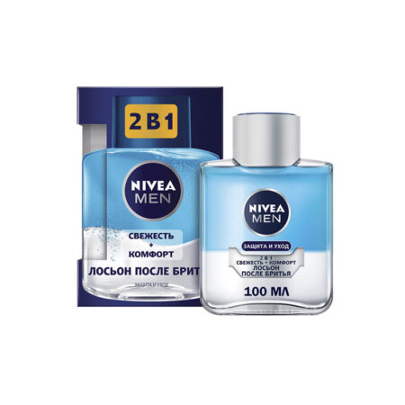 Лосьон после бритья Nivea Men «Свежесть и комфорт» 2в1, 100 мл