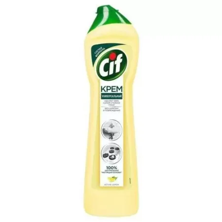 Средство чистящее «Cif. Active lemon», крем, 500 мл