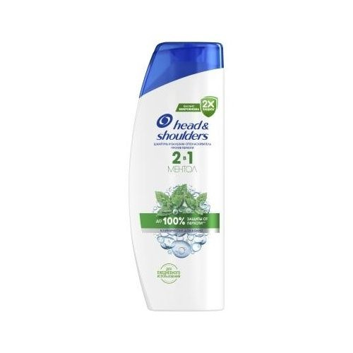 Шампунь против перхоти HEAD & SHOULDERS 2в1 Ментол 360мл