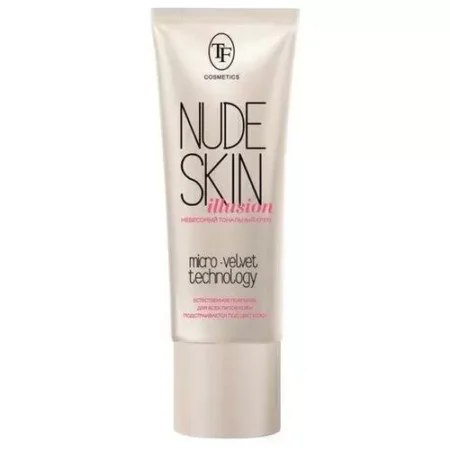 TF Cosmetics Тональный крем Nude Skin Illusion, 40 мл, оттенок: 101 слоновая кость