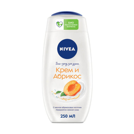 Гель-уход для душа Nivea «Молоко и абрикос», 250 мл