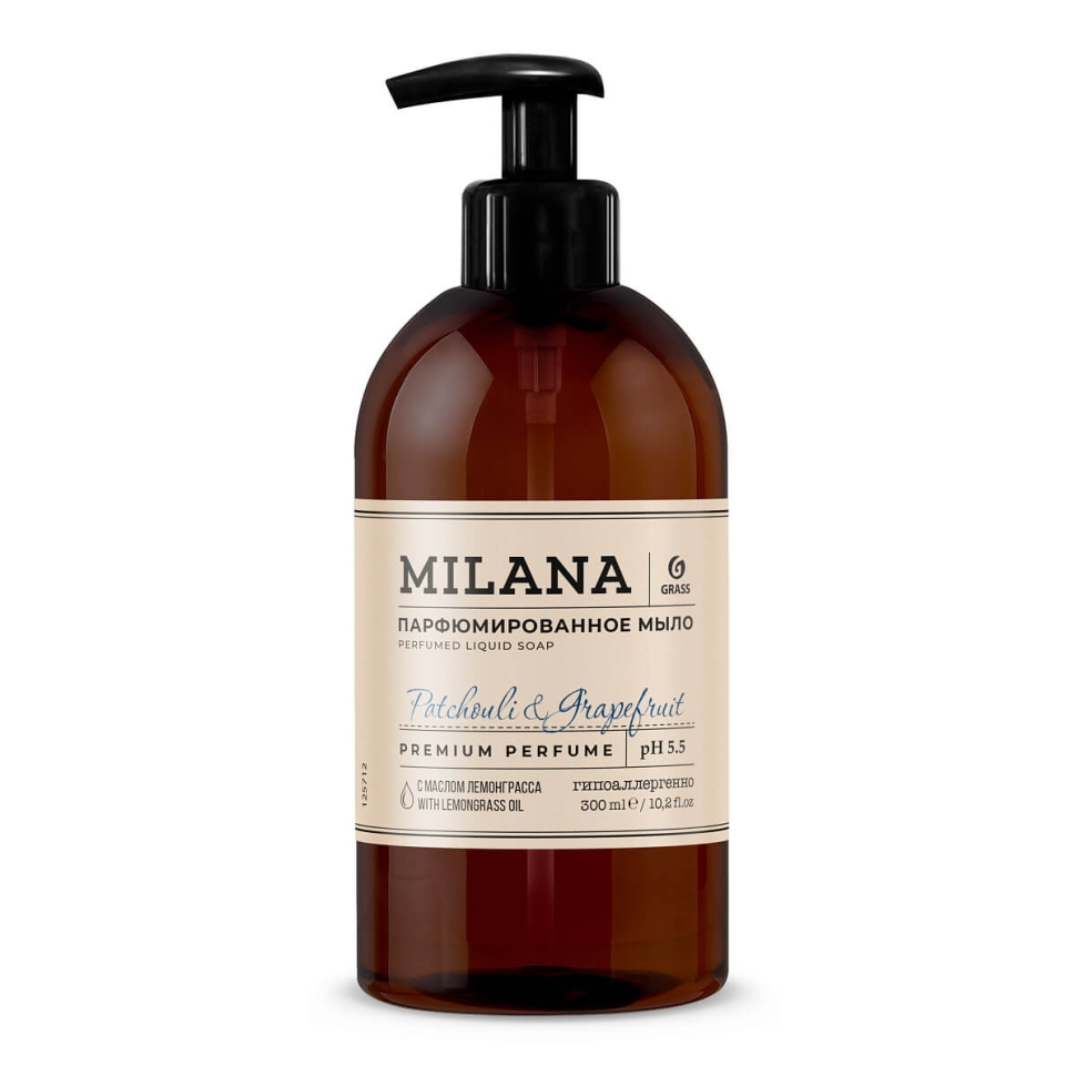 Грасс Жидкое парфюмированное Grass Milana Patchouli &Grapefruit 300мл