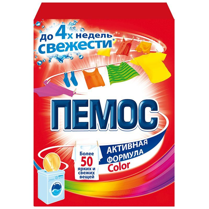 Стиральный порошок ПЕМОС Колор автомат 350г