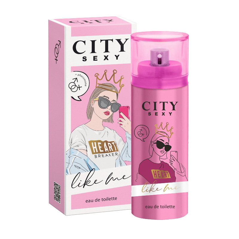 Туалетная вода женская CITY SEXY Like Me 60мл
