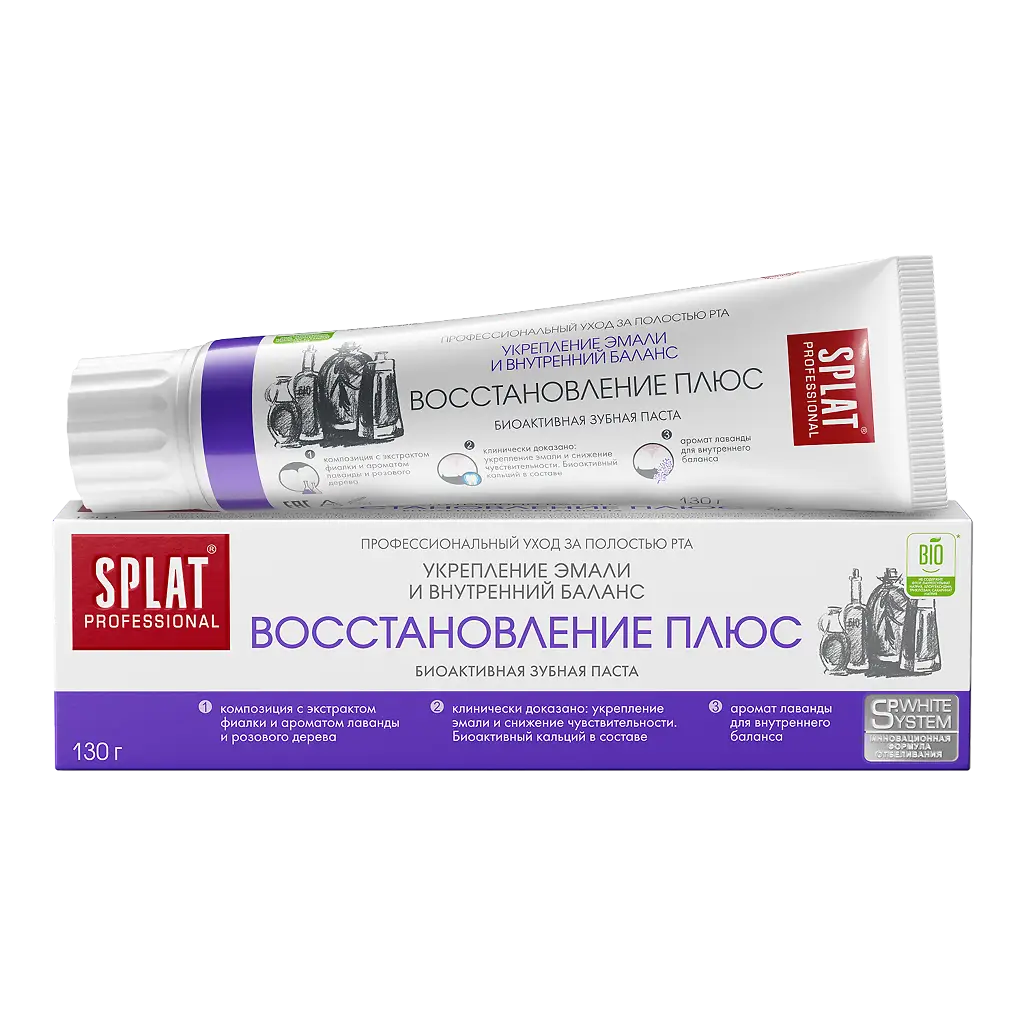 Зубная паста SPLAT Восстановление плюс 130мл