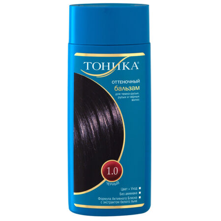 Краска для волос Тоника 1.0 черный