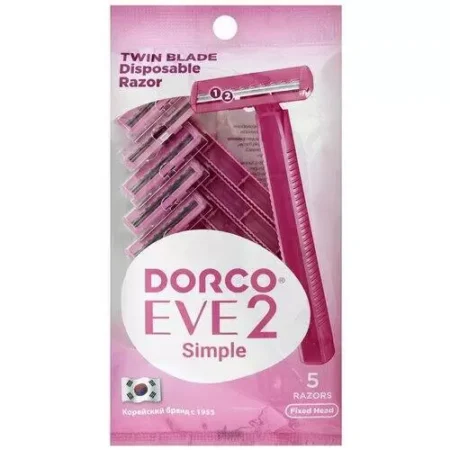 Станок для бритья одноразовый DORCO Eve 2 Simple 5 шт
