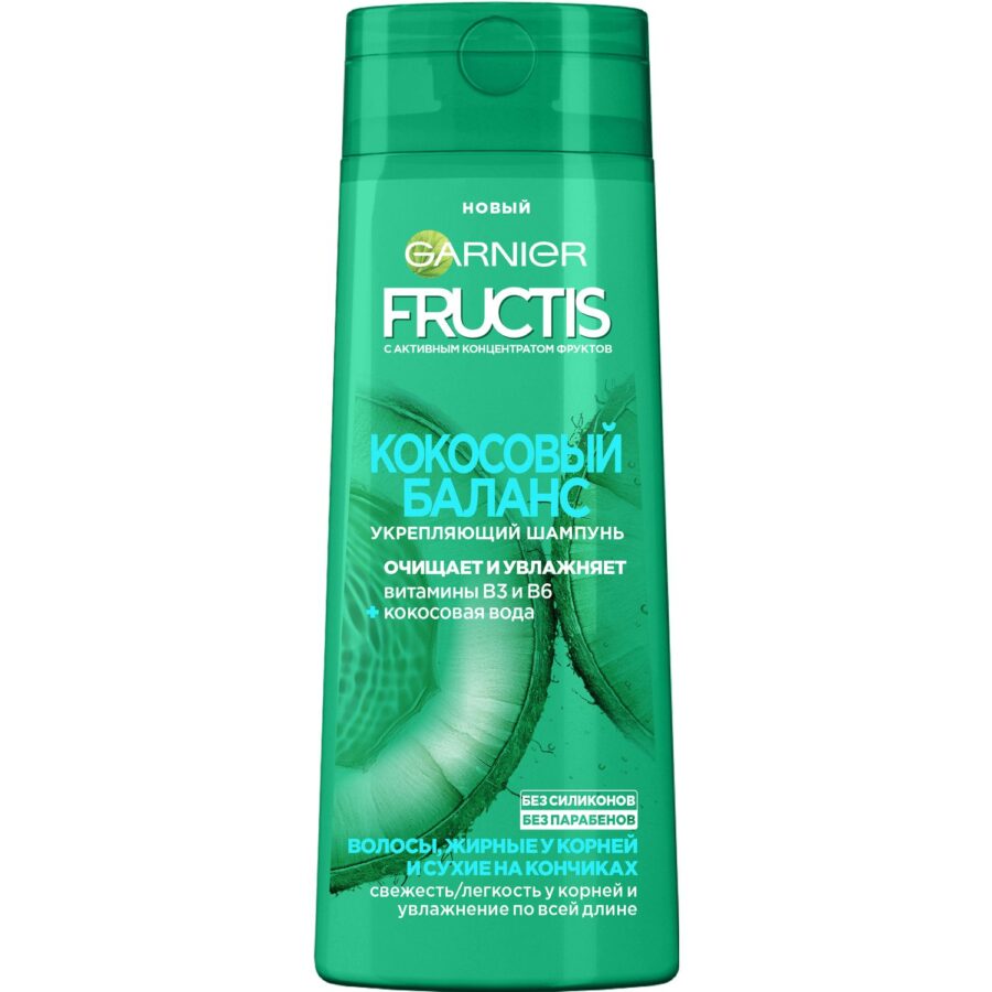 Шампунь Fructis «Кокосовый баланс», 400 мл