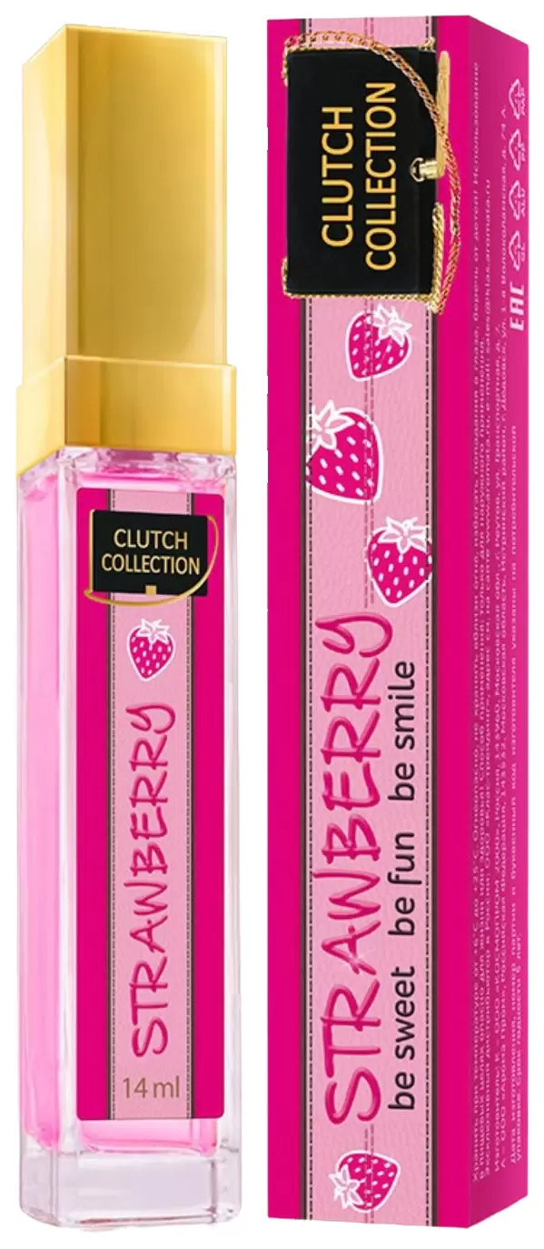 Туалетная вода женская Clutch Collection Strawberry 14мл