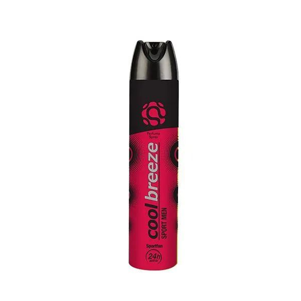 Дезодорант спрей мужской Cool Breeze Sportfan, 200мл