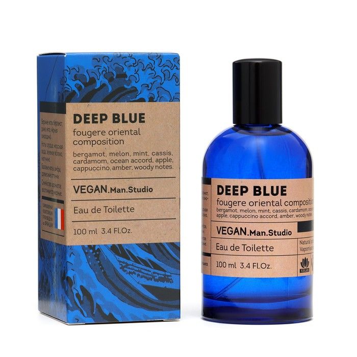 Туалетная вода мужская VEGAN.Man.Studio Deep Blue 100 мл