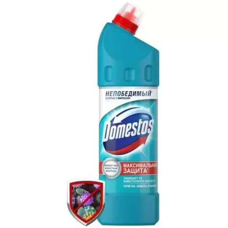 Универсальное чистящее средство Чистящее средство 1 л, DOMESTOS (Доместос) «Свежесть Атлантики», с отбеливающим эффектом