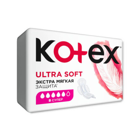 Прокладки Kotex Ultra Super, 8 шт