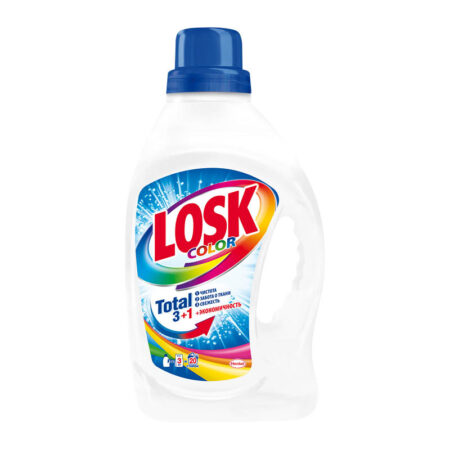 Жидкое средство для стирки Losk для цветного для любых видов ткани, 1.46 л