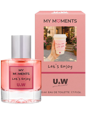 Туалетная вода женская MY MOMENTS Let's Enjoy 50мл