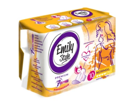 Прокладки женские гигиенические Emily Style  Premium Normal анионовые 10 шт