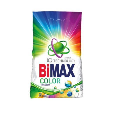 Стиральный порошок Bimax Color, 3кг.