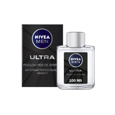 Лосьон после бритья Nivea Men Ultra «Антибактериальный эффект», 100 мл