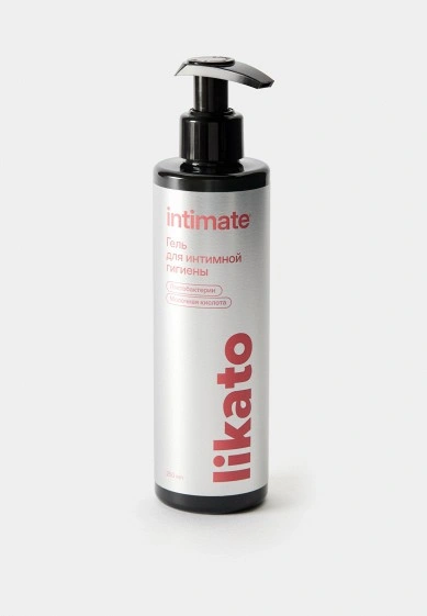 Гель для интимной гигиены LIKATO PROFESSIONAL Intimate с лактобактериями и молочной кислотой, 250мл