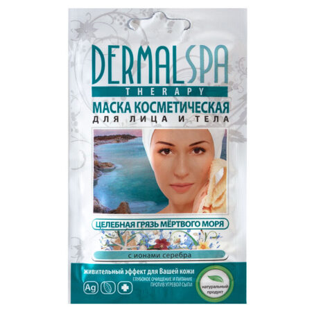Маска для лица Dermal spa очищающая/увлажняющая для всех типов кожи, 30 г
