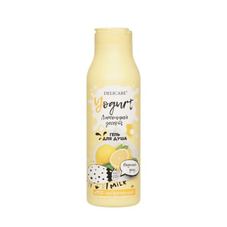 Крем-гель для душа DELICARE Yogurt Лимонный Десерт 400мл