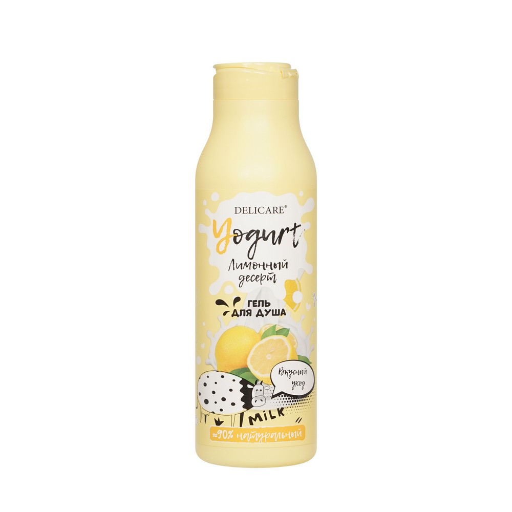 Крем-гель для душа DELICARE Yogurt Лимонный Десерт 400мл