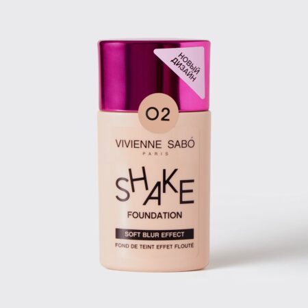 Тональный крем для лица VIVIENNE SABO Shake Foundation 25мл, т.02