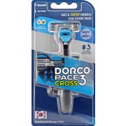 Станок для бритья+5 кассет DORCO Cross мужской 1 шт