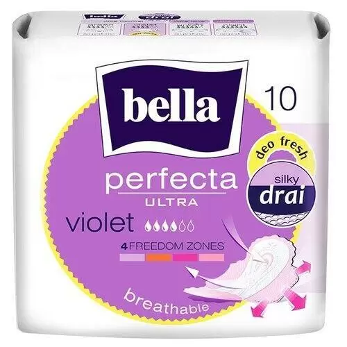 Прокладки гигиенические супертонкие Bella Perfecta Ultra Volet Deo Fresh 10 шт
